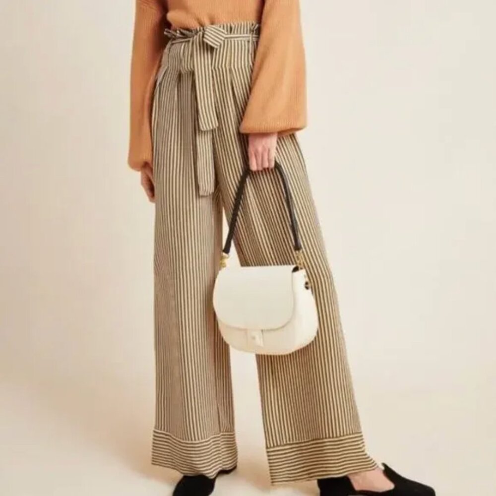 NOWT Anthropologie Current Air Jasmine Wide-Leg Pants - Picture 4 of 6